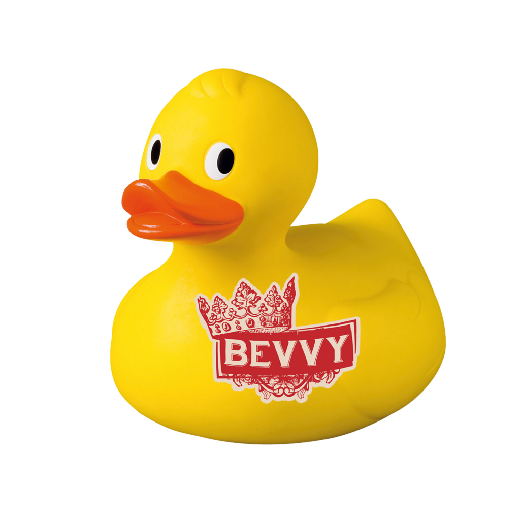 Bevvy Duck with Logo